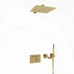 Душевая система WasserKraft Sauer A7158.183.261.280.197.281.187 Thermo глянцевое золото