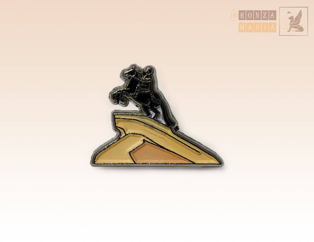 значок Медный Всадник эмаль