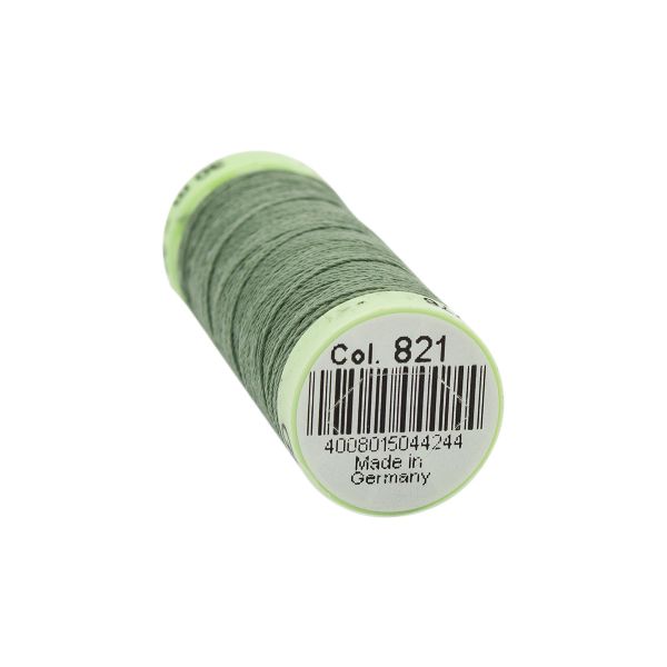 Нитки отделочные Gutermann Top Stitch 30 (30 метров), 5 кат. | 821 серый офицерский