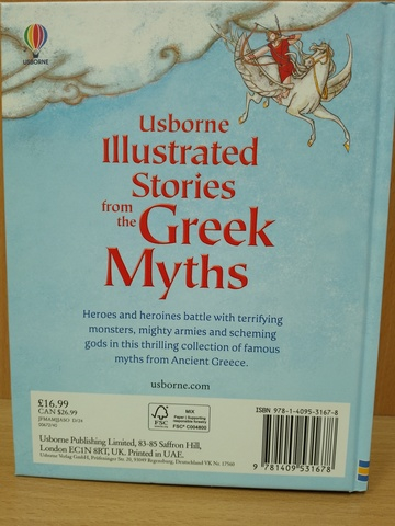Illustrated Stories from the Greek Myths (HB)