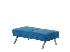 Алдо Банкетка двухместная ALD-04 Velutto 54/Металл Серый 1430*680*470