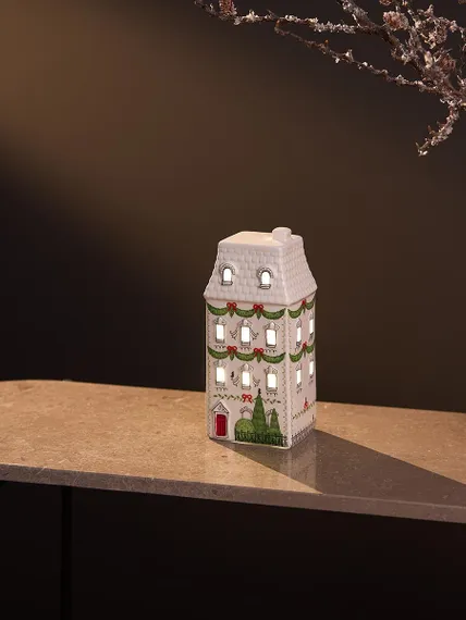 Домик с подсветкой olgod из коллекции new year essential, 22см