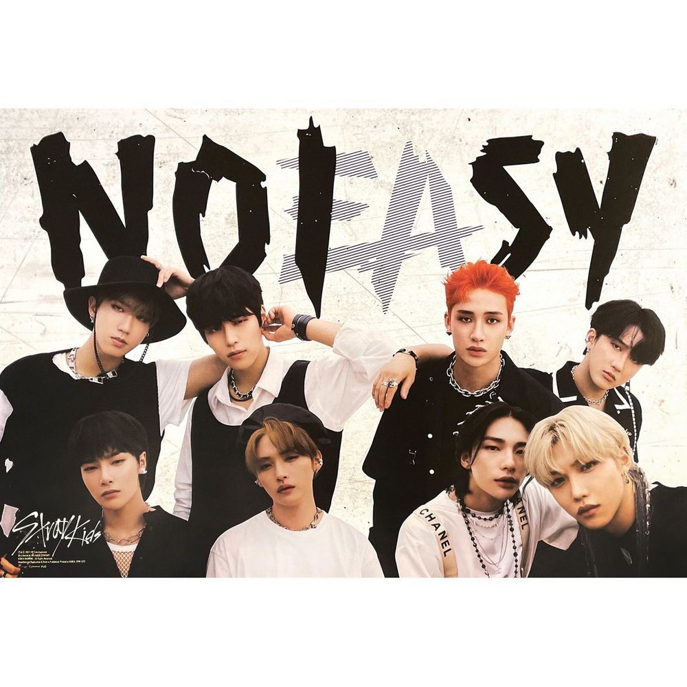 Официальный постер STRAY KIDS - NOEASY (D ver.)