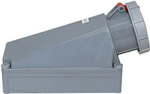 Розетка стационарная наружная EKF ps-1452-125-380