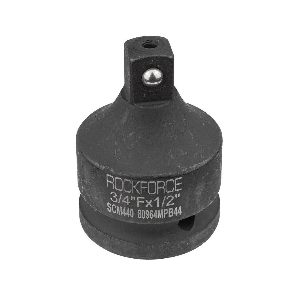 Адаптер ударный 3/4''(F)х1/2''(M)(усиленный ,сталь SCM440) RockForce##Rock FORCE RF-80964MPB44