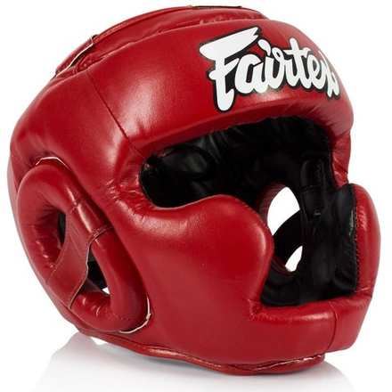 Шлем для детей Fairtex Headguard for Kids HGK15 Red
