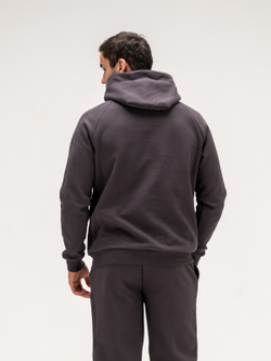 Костюм мужской спортивный теплый. Графит