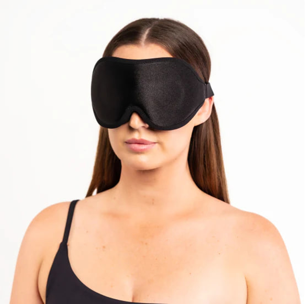 Bon Charge Маска для сна с контурной формой Blackout Contoured Sleep, полностью блокирующая свет
