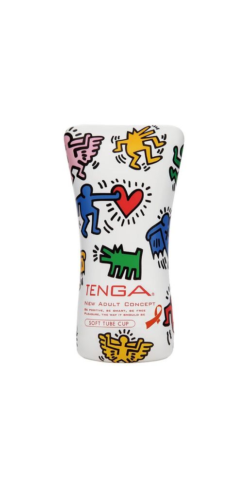 Tenga одноразовый мастурбатор Keith Haring Soft Case Cup