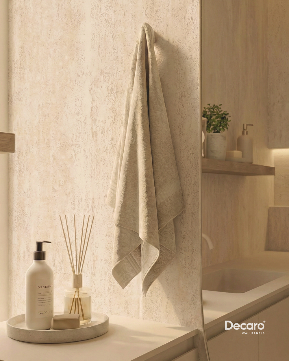 Гибкий камень Decaro WallPanels Flex Stone D1011 Ocean Travertine