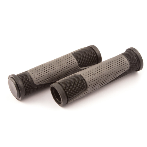 Грипсы CLG305 на руль 130мм резин. черно-серые CLARKS