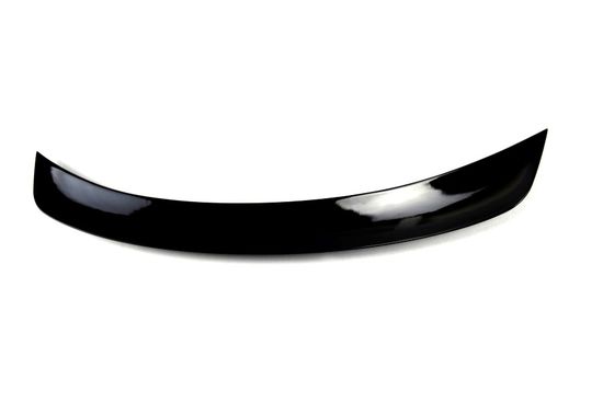 Лип спойлер V.3 глянцево - черный для Mercedes GLC C253 coupe