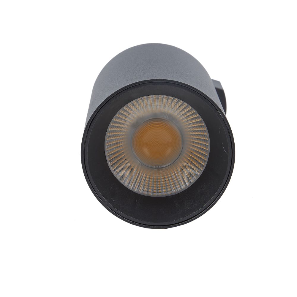 ULB-Q230 28W-4000К BLACK Светильник-прожектор светодиодный трековый. 2400 Лм. Белый свет 4000К. Корпус черный. ТМ Volpe