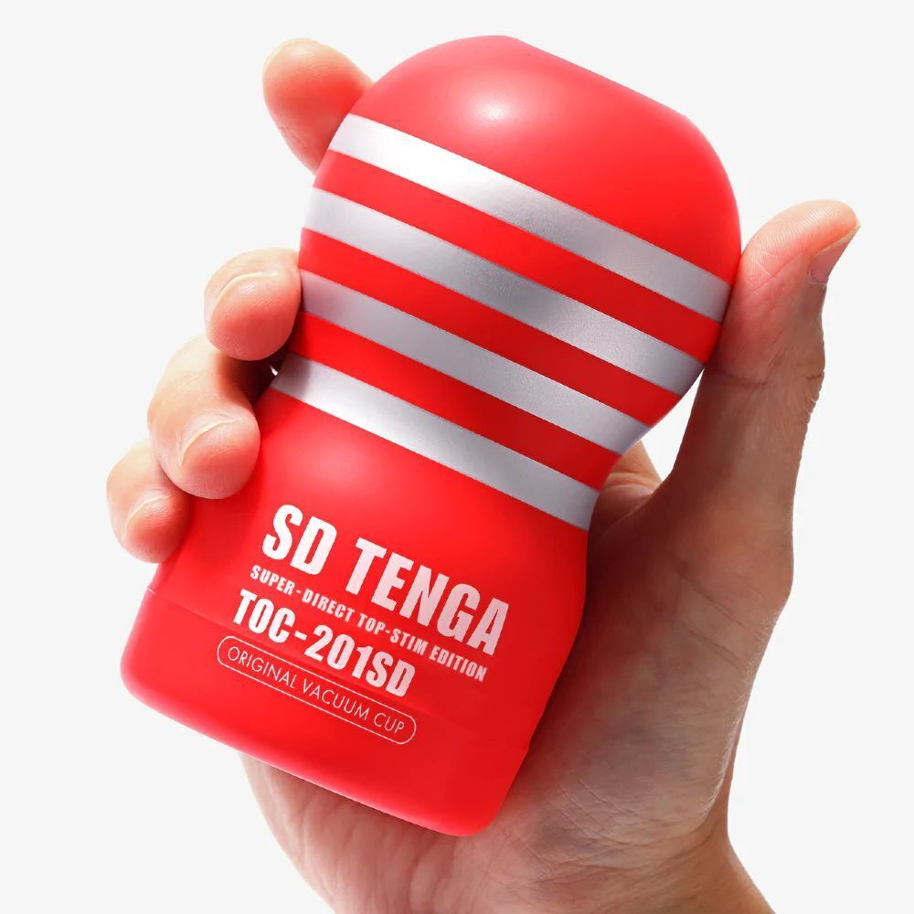 Мастурбатор TENGA SD Original Vacuum Cup (Цвет: красный)