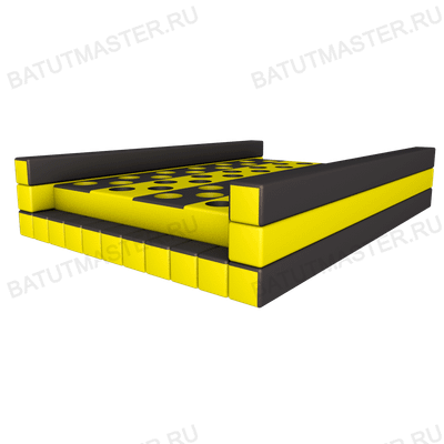 Надувной модуль препятствий «Шины»