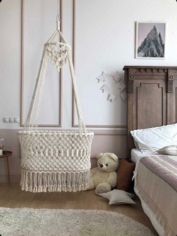Набор для Колыбели с "молочной" веревкой и обручем для мобиле