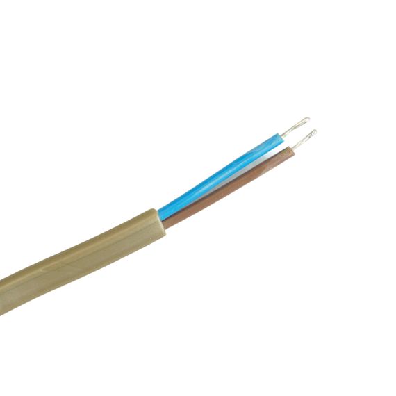 Сетевой шнур с выключателем, 230V 1,9м золото, KF-HK-1-2