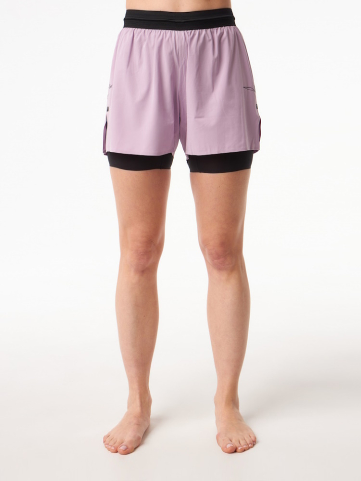ШОРТЫ ЖЕНСКИЕ ELEVATE SHORT 5 | PURPLE