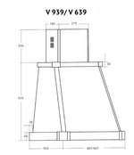 Вытяжка Kuppersberg V 939 ANT Silver
