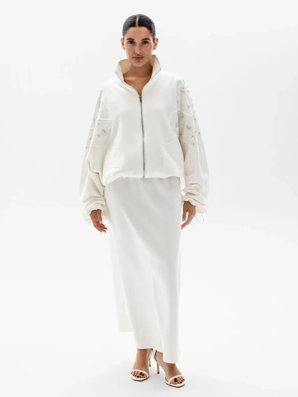 Юбка DROPS, белый