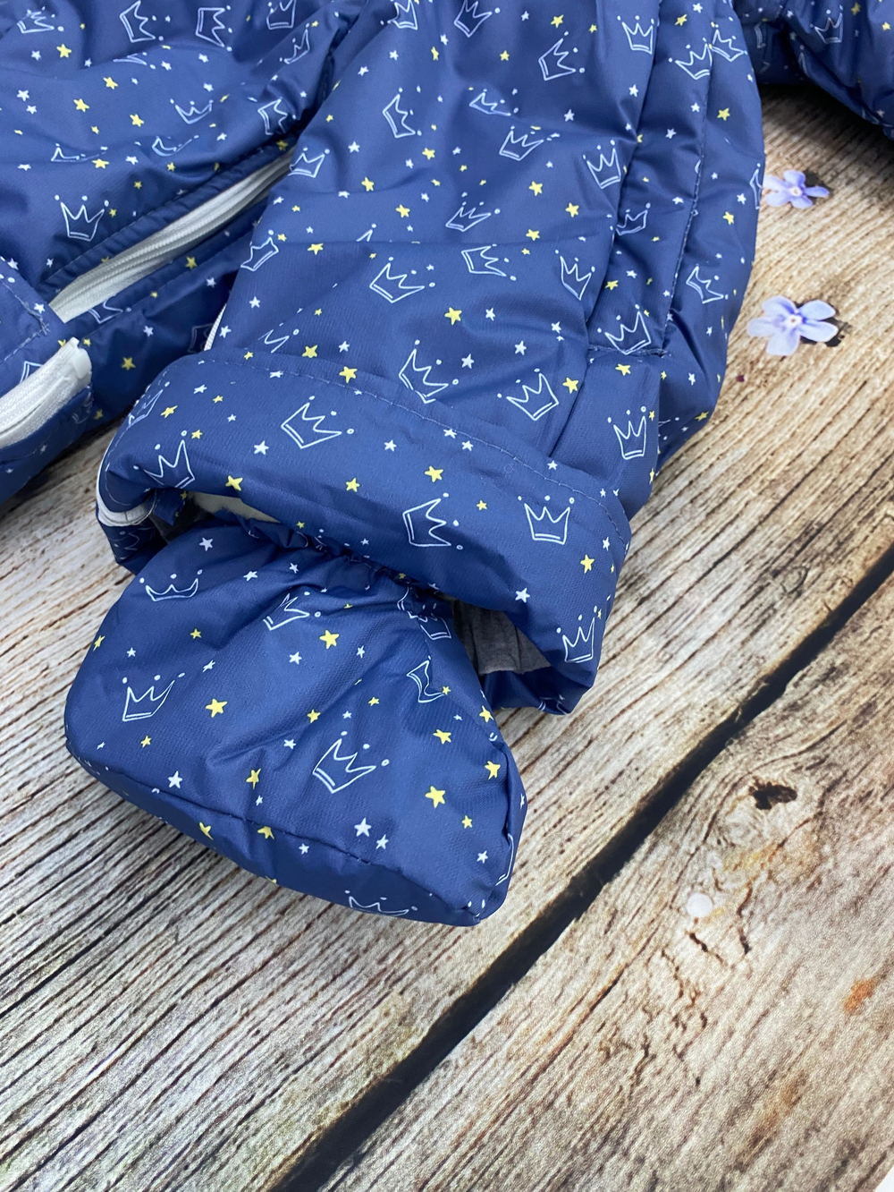 Комбинезон-трасформер детский 2в1 "Принц" , модель: 72-18 (Цвет: Т. брусника, Размер: 80)