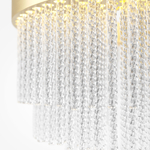 Подвесная светодиодная люстра Maytoni Trove MOD486PL-L38BSK