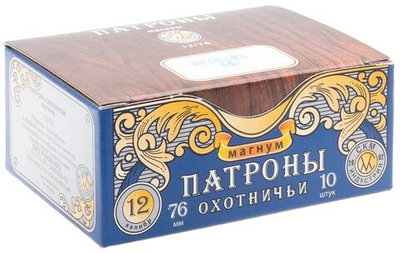 Патрон 12/76 СКМ №5 43-46г Магнум, коробка 10 шт.