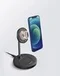 Беспроводное зарядное устройство Anker PowerWave Magnetic 2-in-1 Stand A25611Y1 (Черное)