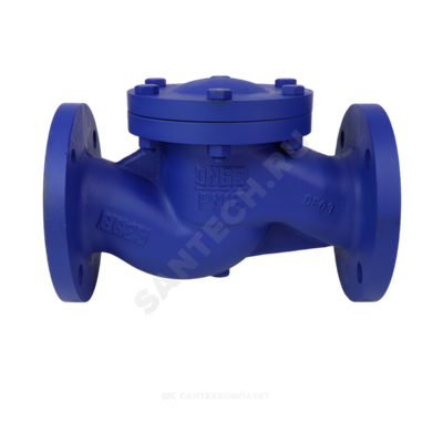 Клапан обратный чугун подъемный 3070 Ду 125 Ру16 Тмакс=300 оС фл Benarmo