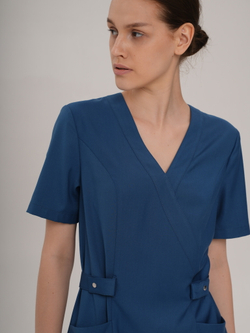 Блуза медицинская женская | Бл-377 3/4 статус премиум