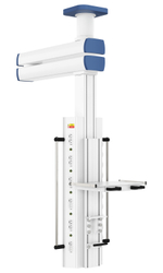 Потолочная медицинская консоль CADUCEUS C2-VE двухплечевая