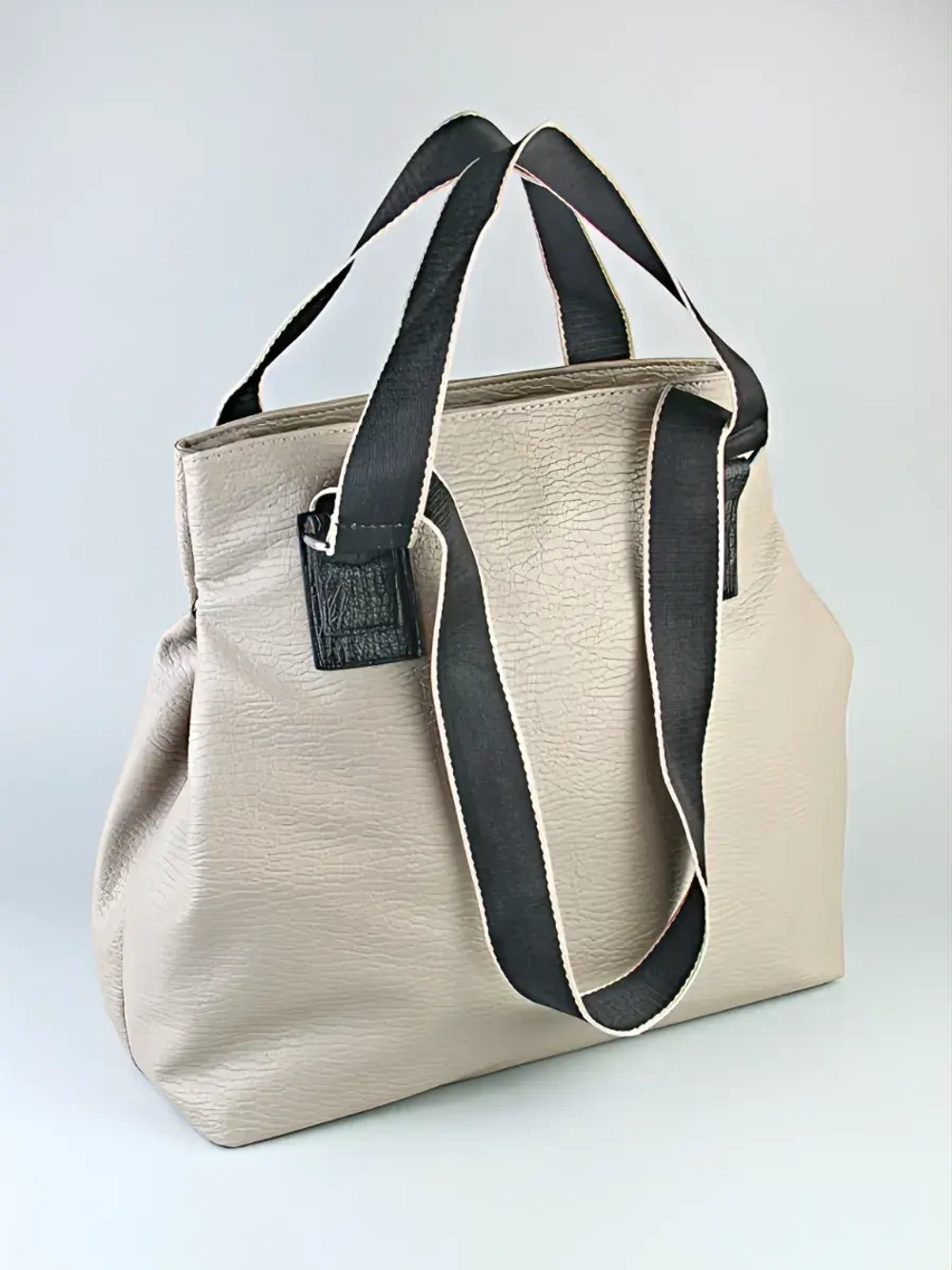 Сумка женская из эко-кожи через плечо шоппер дорожная