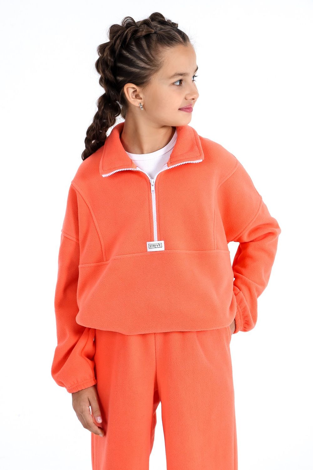 Костюм для девочки Скай-1 Виотекс КОРАЛЛОВЫЙ