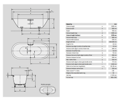 Стальная ванна Kaldewei CLASSIC DUO Mod.111, размер 1800*800*430, EasyClean, alpine white, без ножек