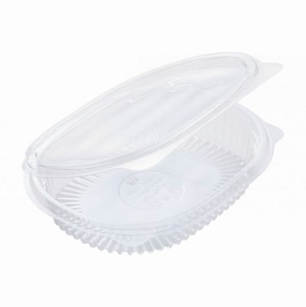 Одноразовые контейнеры с крышкой 250мл 135х105х25мм ПЭТ (1/700шт)