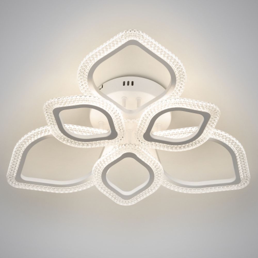 Светильник потолочный светодиодный Rivoli Megan 6110-107 106 Вт LED 2800К - 6200К модерн с пультом | Rivoli