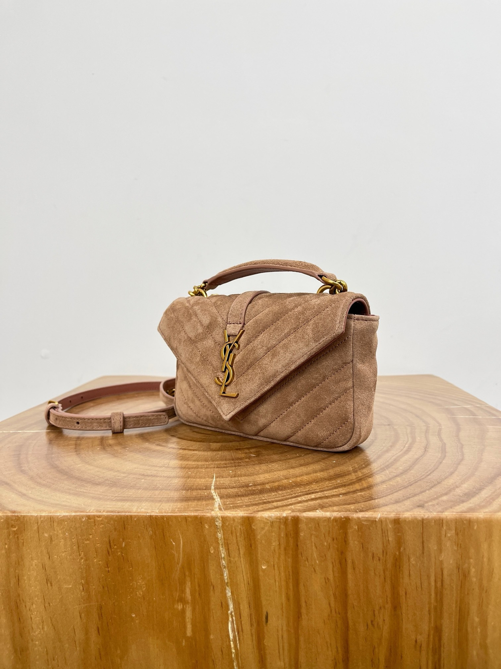 Saint Laurent College Mini Chain Bag