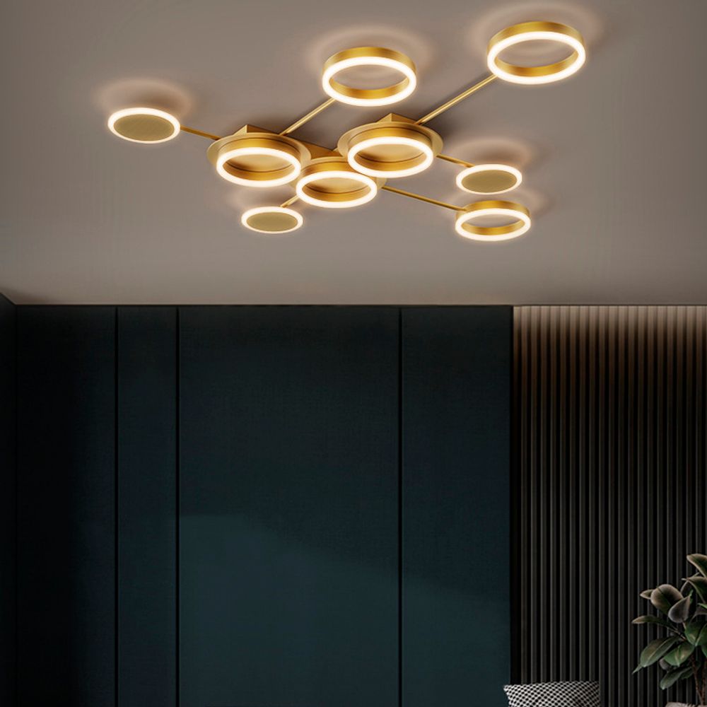 Потолочный Светильник Aldan L75 Brass By Imperiumloft