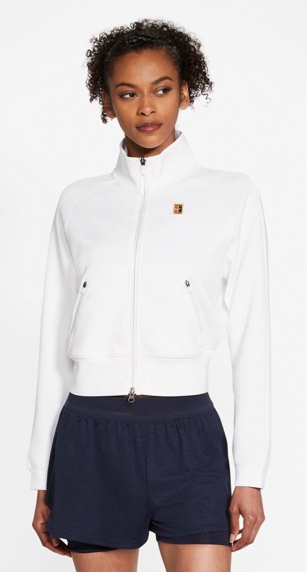 Женская теннисная куртка Nike Court Heritage Jacket FZ W