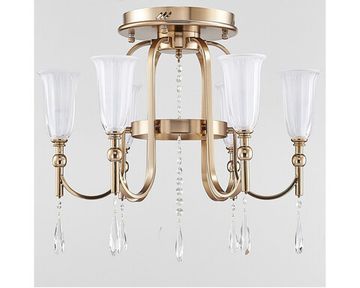 Потолочная люстра 6*E14 4806/PL золото SOFIA Newport