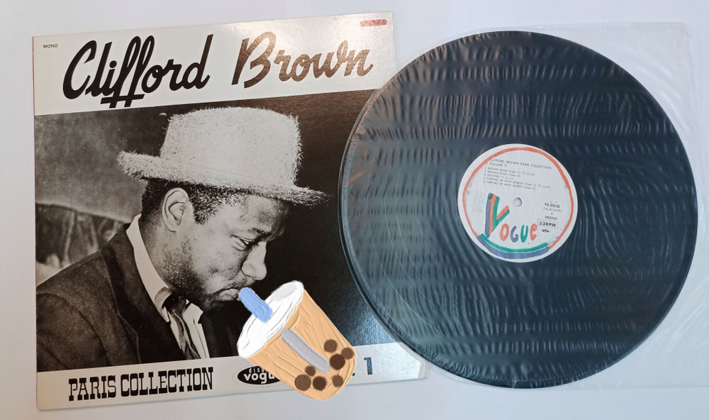 Винтажная виниловая пластинка LP Clifford Brown Paris Collection Vol. 1 (Japan 1974)