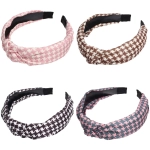 Ободок для волос «МАРЦИПАН», пианто, ширина 2,8см, микс 4 цвета