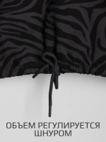 Черный костюм для девочки с юбкой в школу