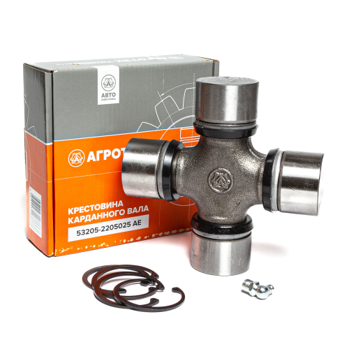 Крестовина карданного вала в сборе (50х155), КамАЗ, КРАЗ, МАЗ, БЕЛАЗ