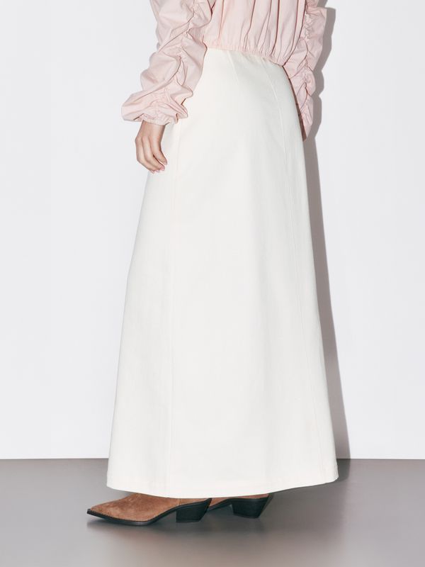 Юбка джинсовая макси 