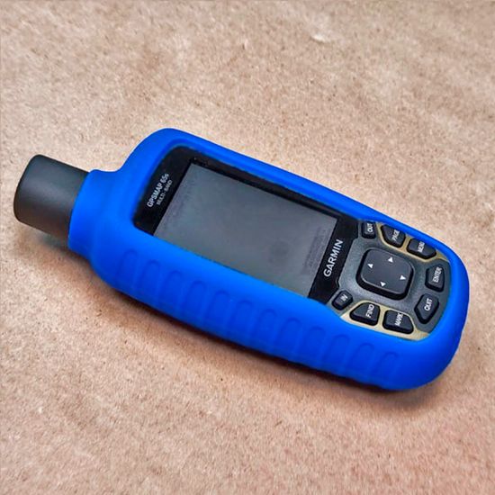 Чехол для Garmin GPSMAP 65/64/62 силикон (Синий)