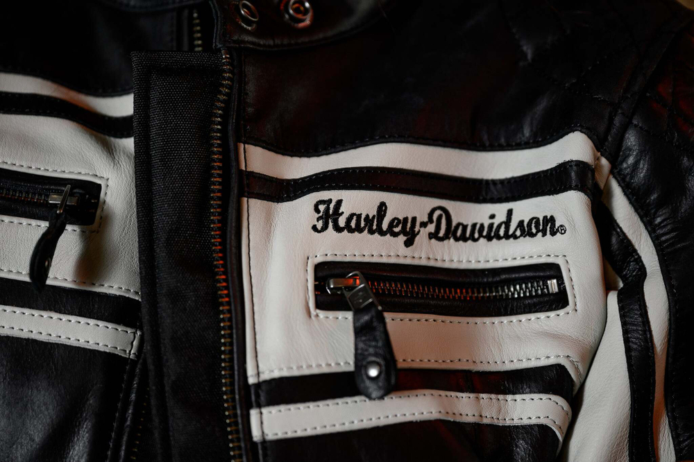 Куртка Harley-Davidson с контрастными полосками