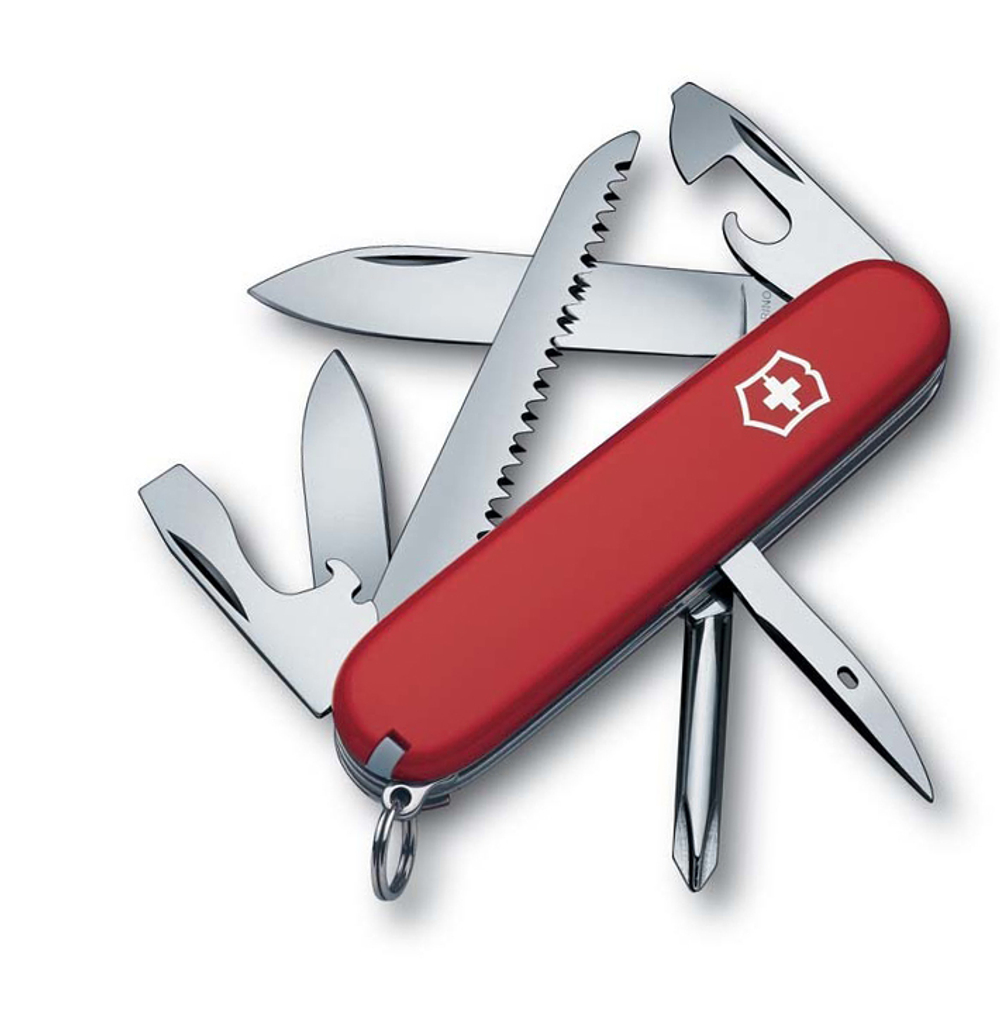 Нож Victorinox Hiker, 91 мм, 13 функций, красный