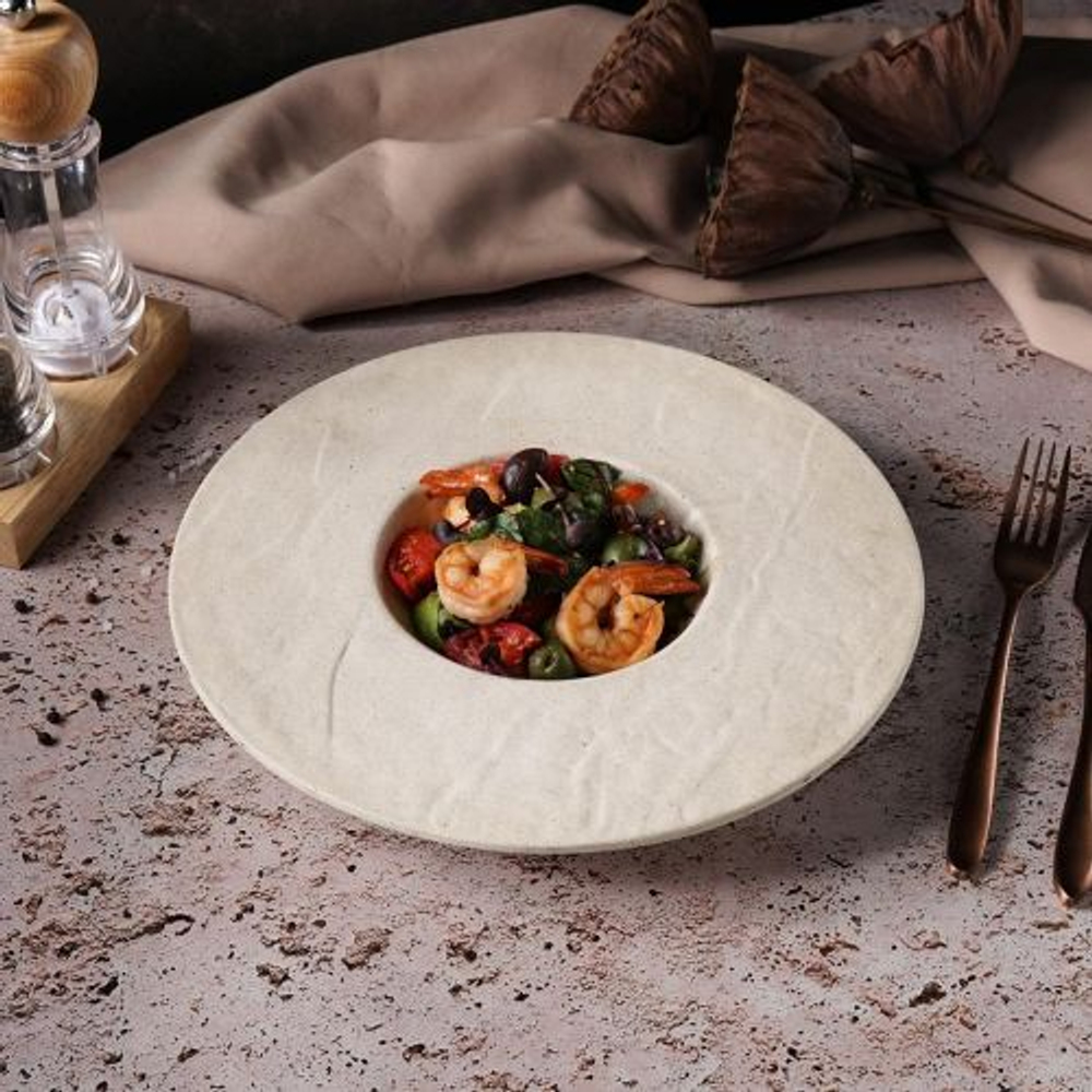 Тарелка для пасты Elephant Ivory d 28*4 см, P.L. Proff Cuisine