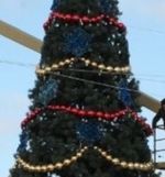 Большие Бусы из шаров разного диаметра